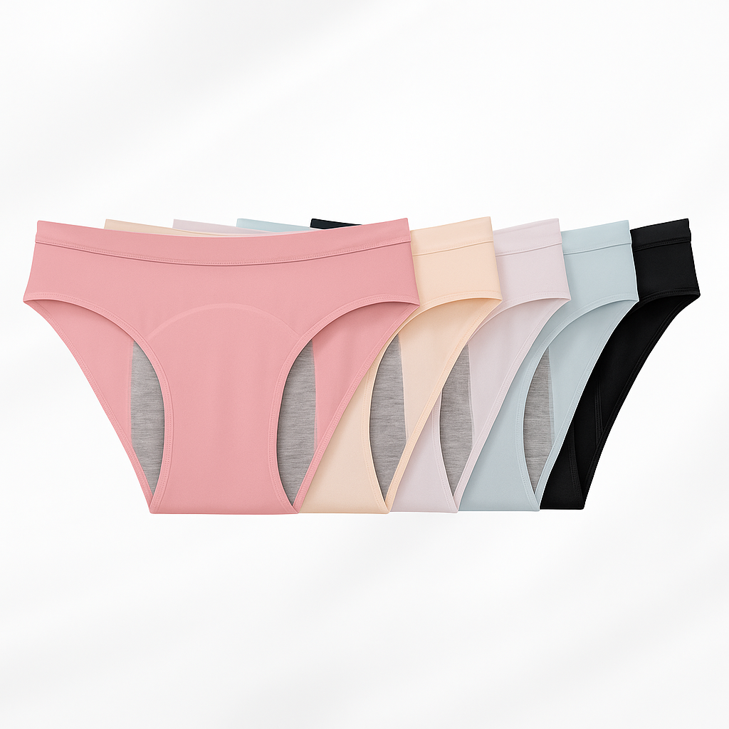 Bikinis anti-fuites emblématiques ÉVA (paquet de 5)