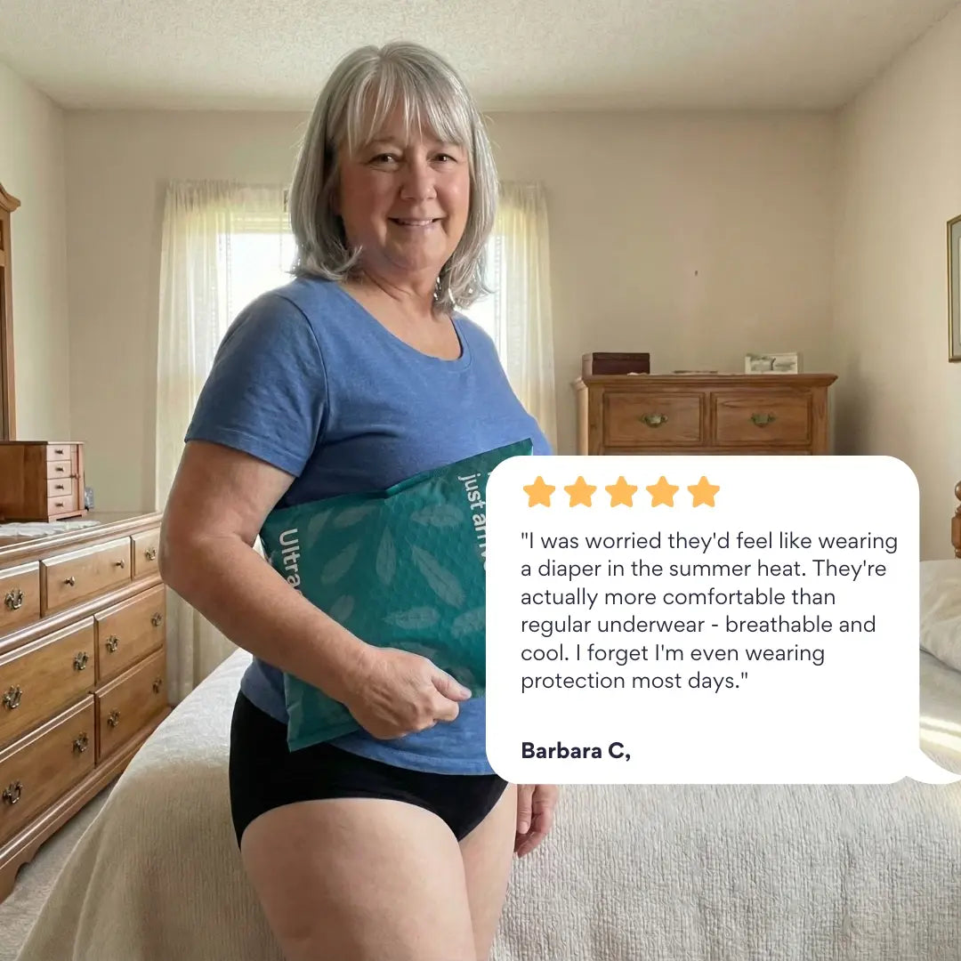 EVA Undies Organic Cotton Incontinence Underwear (100ml)