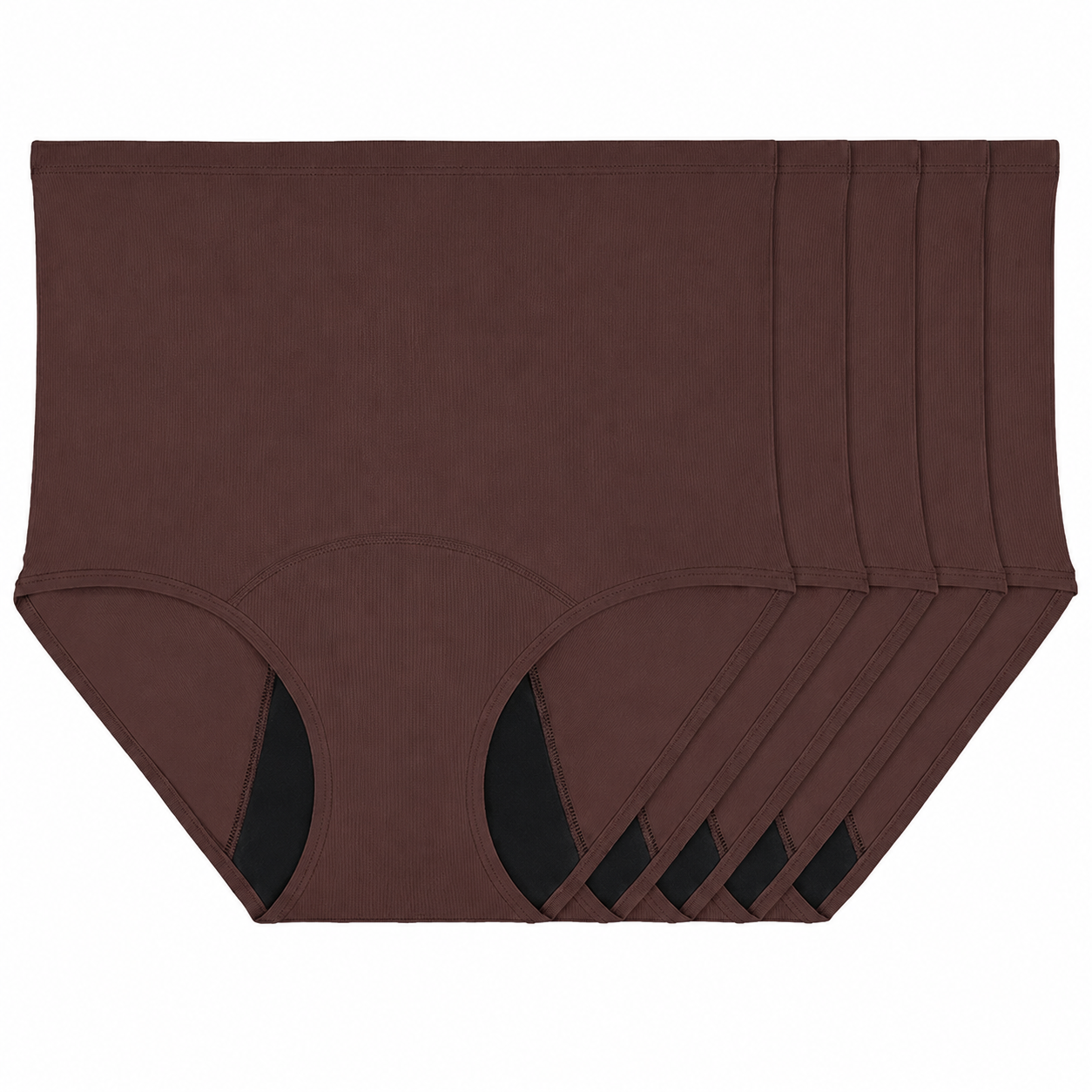 Culottes Éva — Taille Haute Ultra-Confort ( Ensemble de 5 )