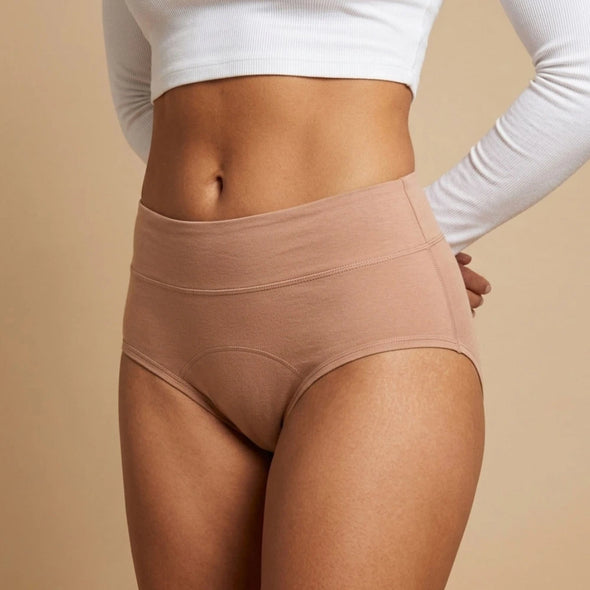 Culottes Éva — Anti-Fuites en Coton Naturel